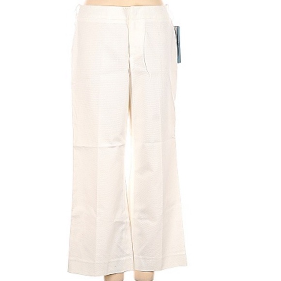 Nine West wide leg cropped trousers NWT 4 - Picture 1 of 9